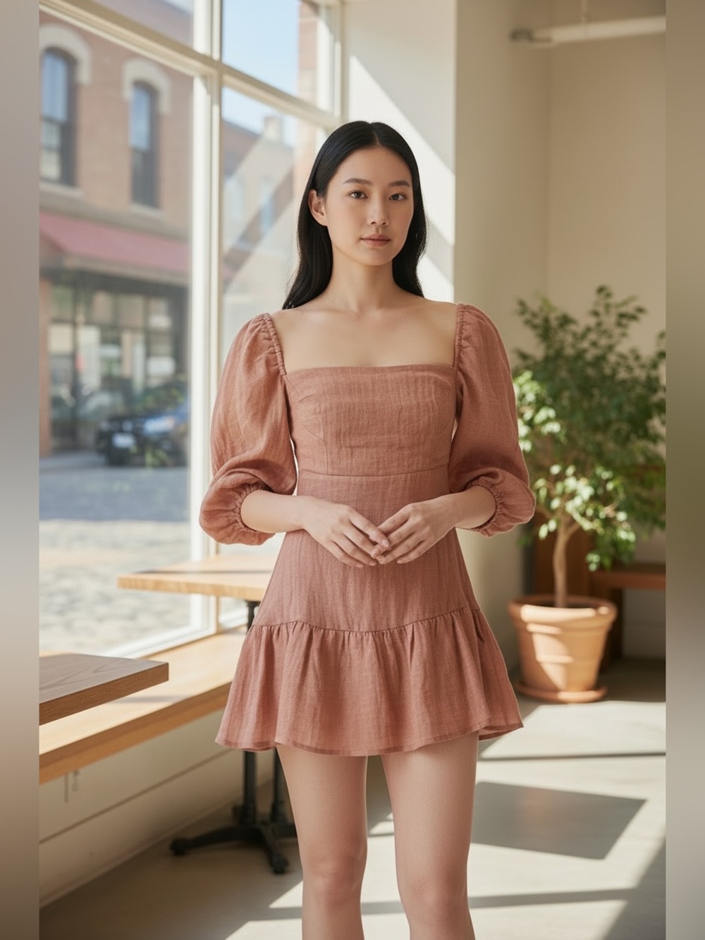 NWT RUMER THE LABEL MIA MINI in Maple size Large